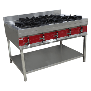 Cooking Stand with 5 burners