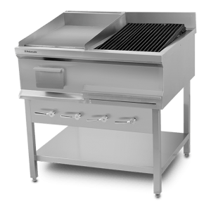 CHAR BROILER GRILL WITH HOT PLATE