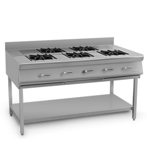 Cooking Stand 5-Burners