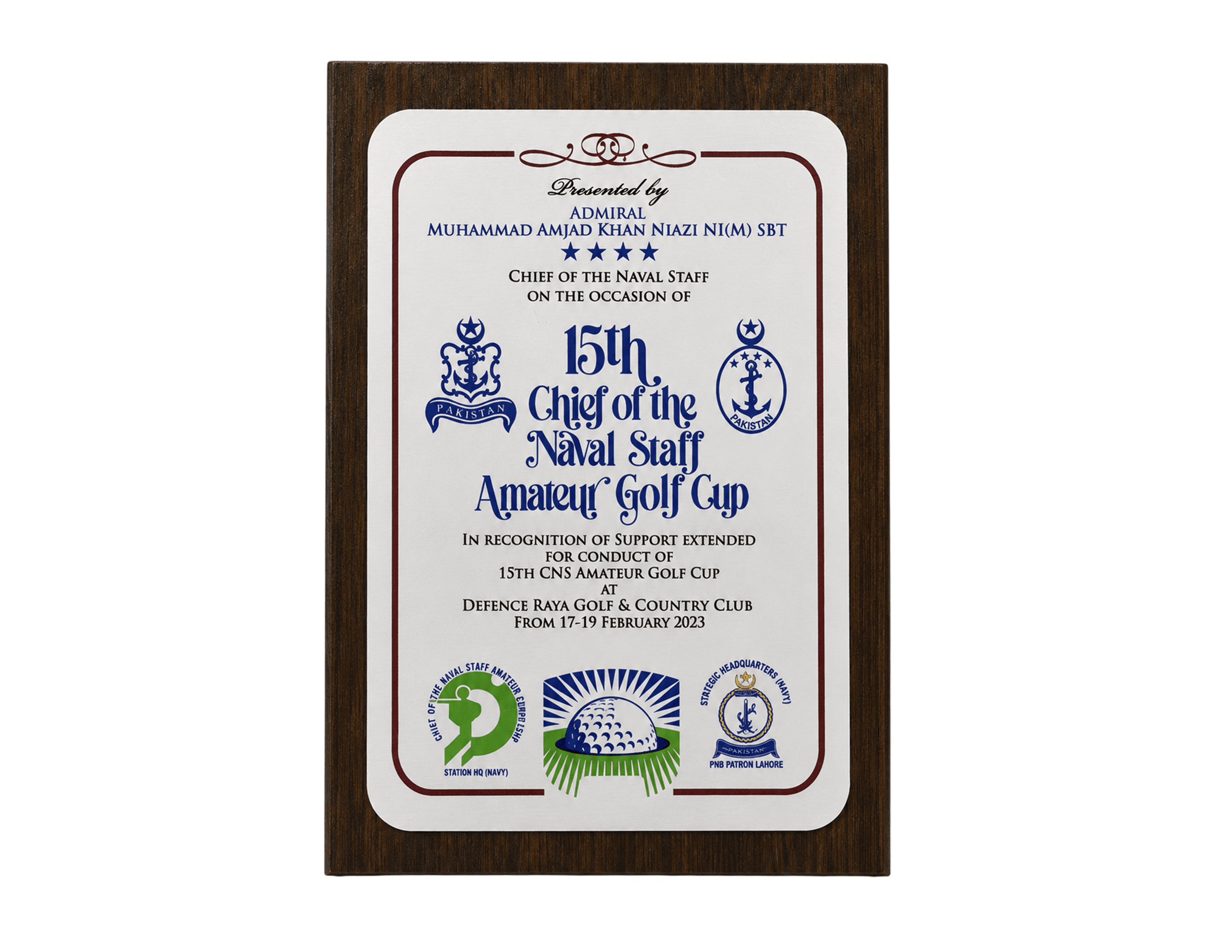 Naval Staff Award