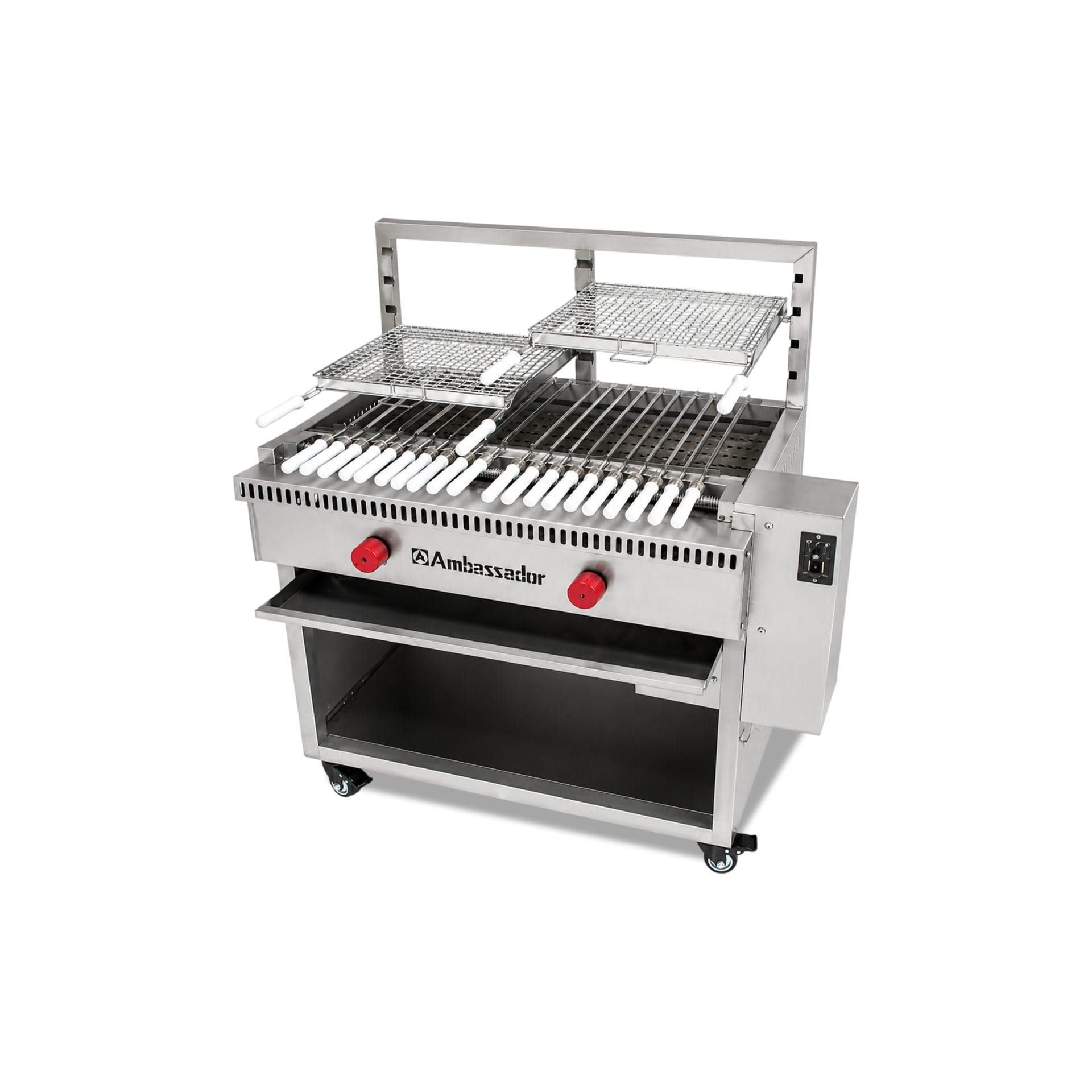 Grill With Under Shelf