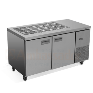 Under Counter Chiller with Topping Pans
