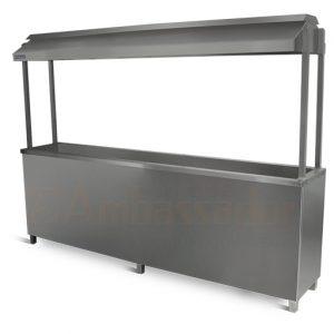 BBQ PIT WITH CANOPY & STAND